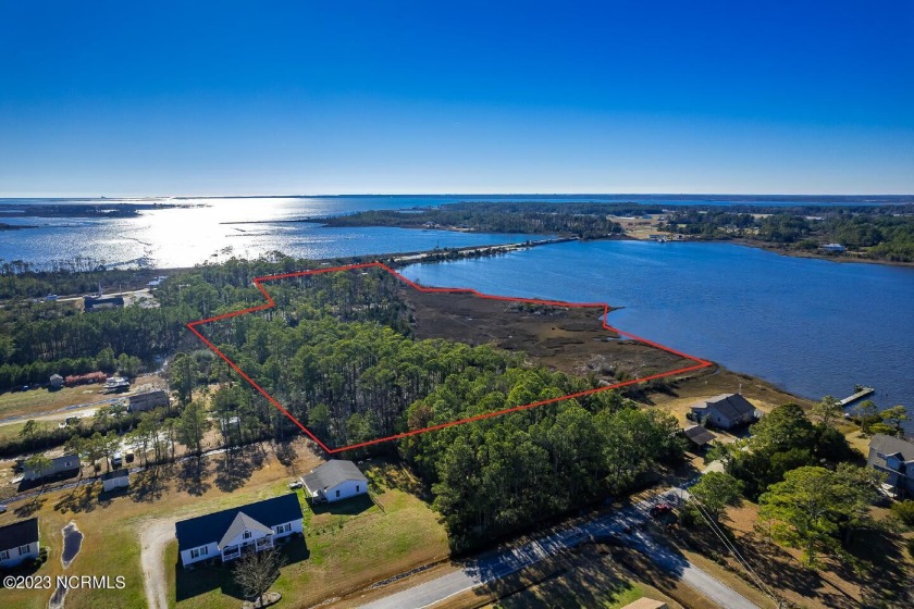 Just over Ward's Creek, you will find 213 Highway 70, a nature - Beach Acreage for sale in Beaufort, North Carolina on Beachhouse.com