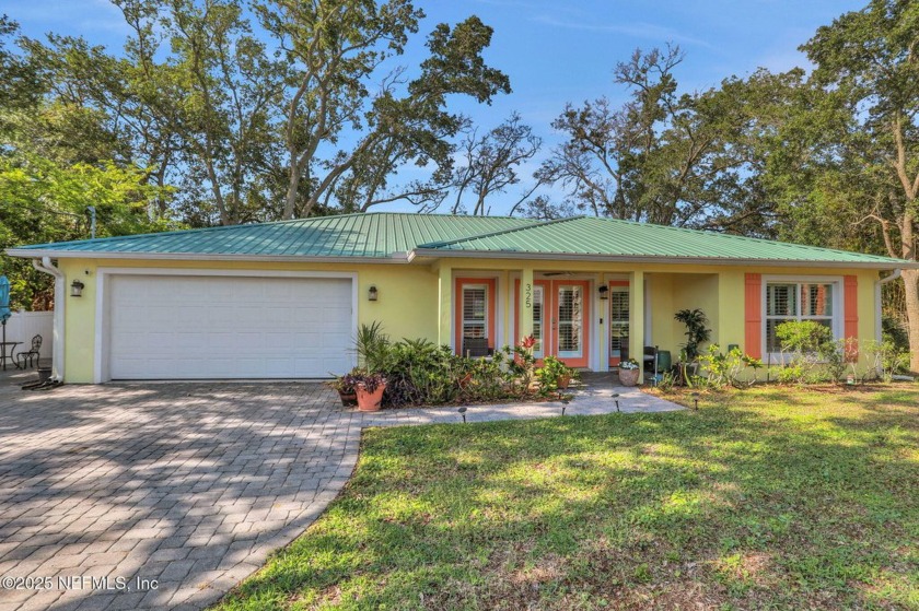 Coastal charm at its finest! This delightful 4-bedroom, 2-bath - Beach Home for sale in St Augustine, Florida on Beachhouse.com