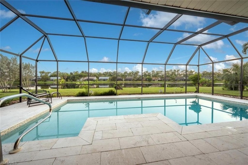 Savor wide water views and southern exposure from the expansive - Beach Home for sale in Naples, Florida on Beachhouse.com