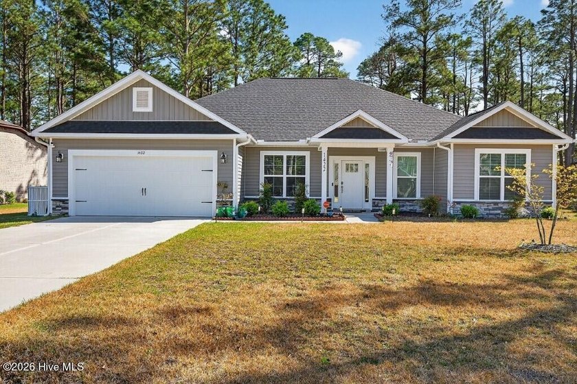 1422 Mona Passage Court is a 2023-built home situated at the end - Beach Home for sale in New Bern, North Carolina on Beachhouse.com