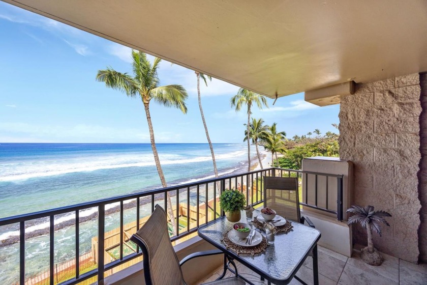 Paki Maui 301 · Direct Oceanfront Views Remodeled 2BD Condo - Beach Vacation Rentals in Lahaina, HI on Beachhouse.com