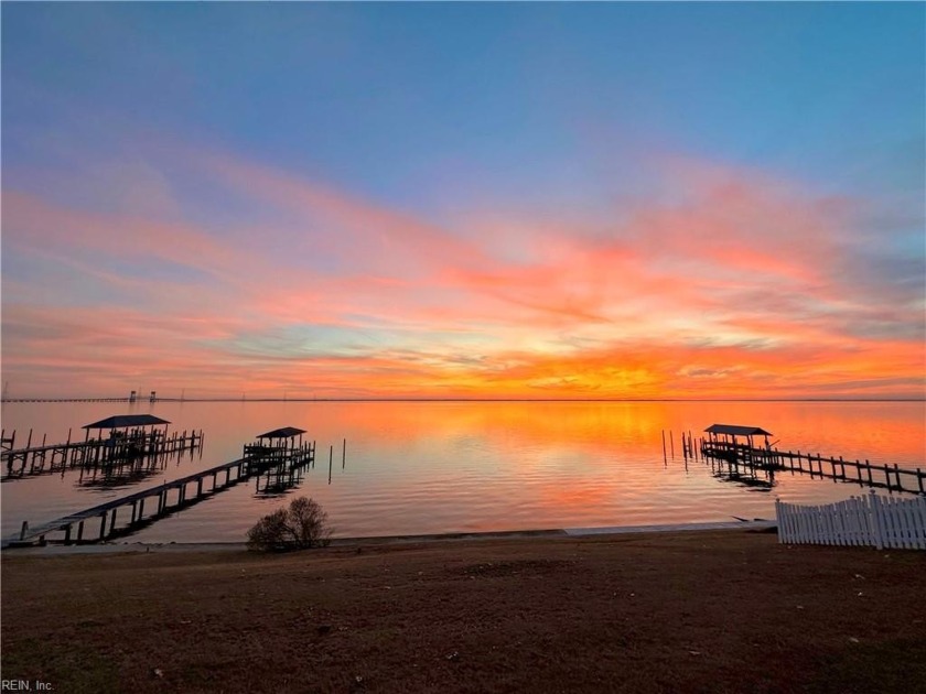 Experience waterfront living and breathtaking sunset views at - Beach Home for sale in Newport News, Virginia on Beachhouse.com