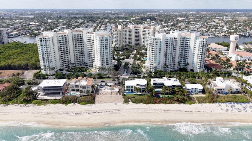 Enjoy beautiful ocean and Intracoastal views from this - Beach Condo for sale in Highland Beach, Florida on Beachhouse.com