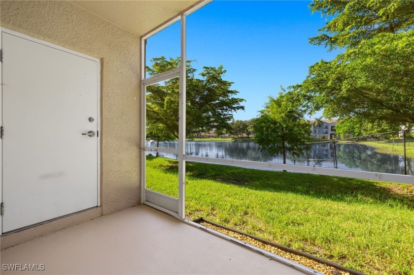 PARTIALY LAKE VIEW....This freshly painted 1,118 SF 3-bedroom - Beach Condo for sale in Fort Myers, Florida on Beachhouse.com