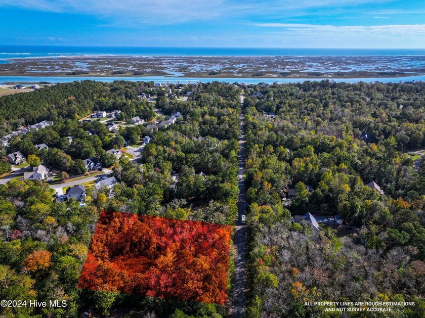 Welcome to this exceptional .70-acre homesite with a 4 Bedroom - Beach Lot for sale in Hampstead, North Carolina on Beachhouse.com