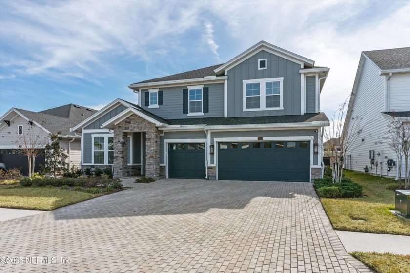 This 2-year-old Adalyn Plan by David Weekley in the resort-style - Beach Home for sale in St Augustine, Florida on Beachhouse.com