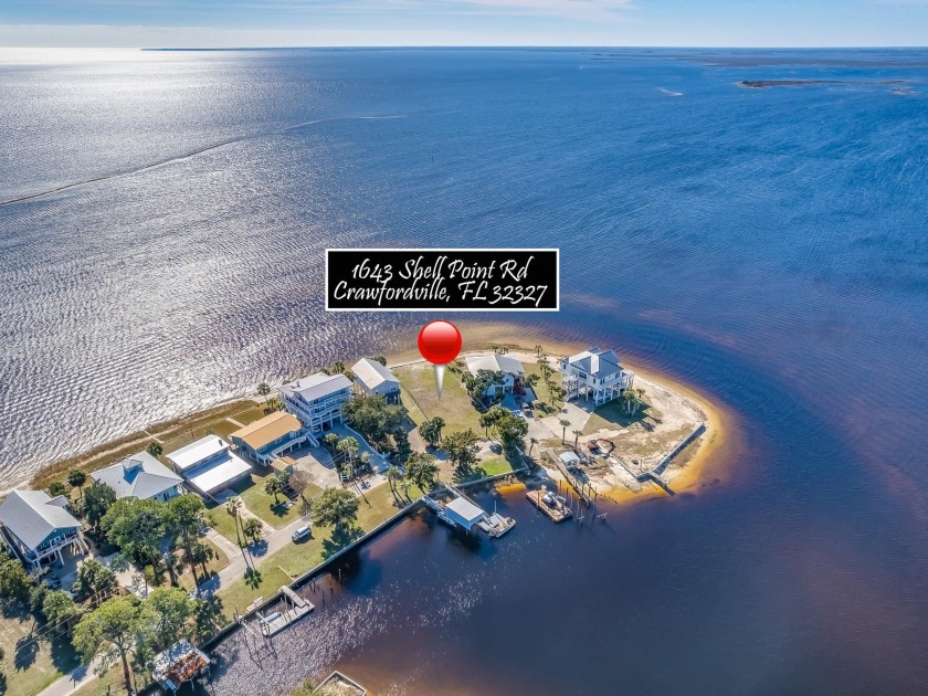 Most beautiful Canal and Beach front lot with new seawall - Beach Lot for sale in Crawfordville, Florida on Beachhouse.com