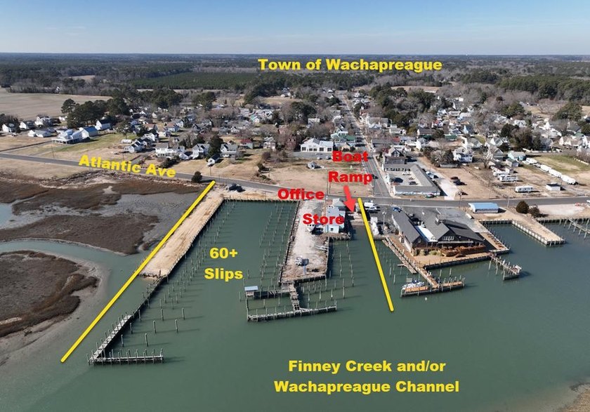 Seaside Marina on the Delmarva Peninsula located in the charming - Beach Commercial for sale in Wachapreague, Virginia on Beachhouse.com