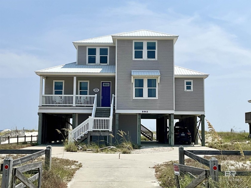 Experience luxury beachfront living in this stunning Fort Morgan - Beach Home for sale in Gulf Shores, Alabama on Beachhouse.com