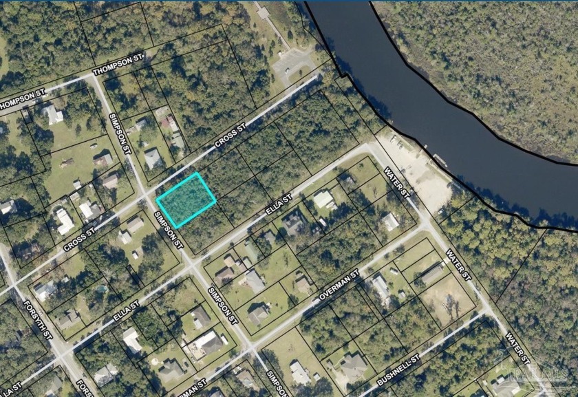 316 Acre Corner Lot located mere steps away from Black Water - Beach Lot for sale in Milton, Florida on Beachhouse.com