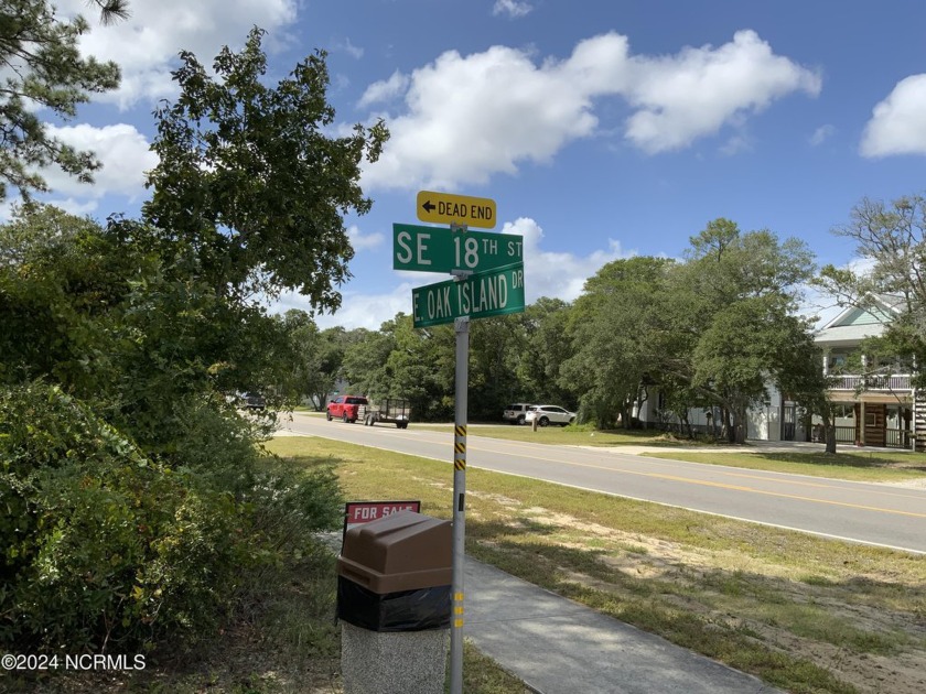 Rare opportunity to purchase a Southside CORNER lot only a - Beach Lot for sale in Oak Island, North Carolina on Beachhouse.com