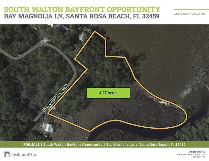 Excellent Bay and Bayou front development site which can be - Beach Acreage for sale in Santa Rosa Beach, Florida on Beachhouse.com