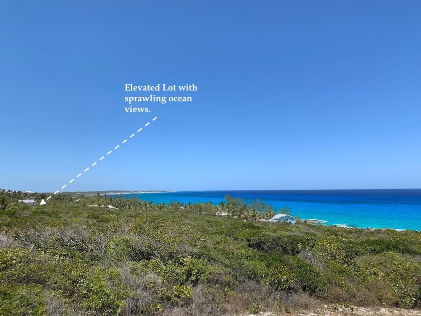 Approximately  3/4  acre vacant lot with stunning ocean views - Beach Lot for sale in Stella Maris,  on Beachhouse.com