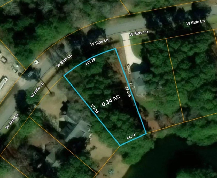 Amazing large waterfront lot with golf course views in the - Beach Lot for sale in Powells Point, North Carolina on Beachhouse.com