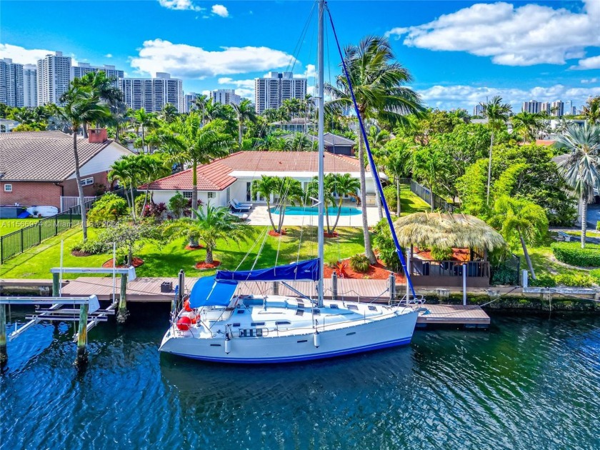 Discover this stunning updated one-story waterfront residence - Beach Home for sale in Hallandale Beach, Florida on Beachhouse.com