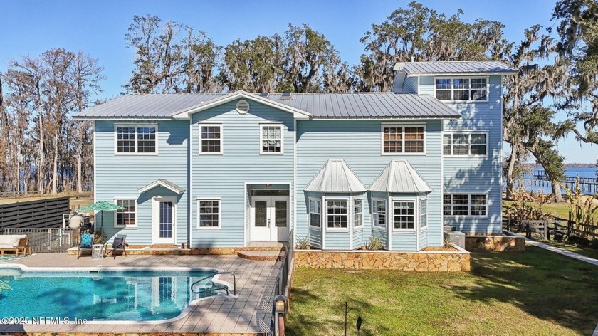 Discover the epitome of waterfront living. Nestled on over 1.6 - Beach Home for sale in Green Cove Springs, Florida on Beachhouse.com