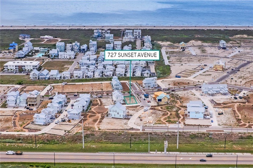 727 Sunset Avenue is a 43x83 corner homesite nestled in the - Beach Lot for sale in Port Aransas, Texas on Beachhouse.com
