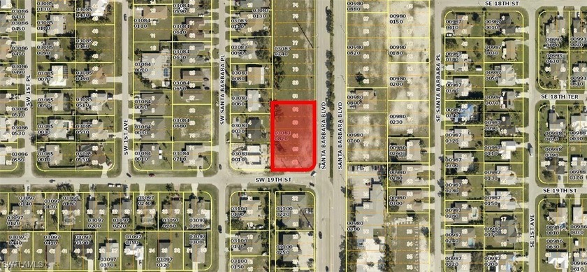 Vacant .66 acre commercial corner with 215' of road frontage on - Beach Commercial for sale in Cape Coral, Florida on Beachhouse.com