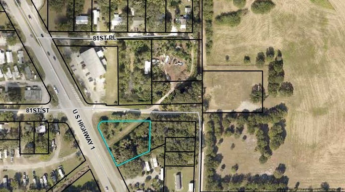 0.68 Acre commercial corner lot on US1 adjacent to the Wabasso - Beach Lot for sale in Vero Beach, Florida on Beachhouse.com