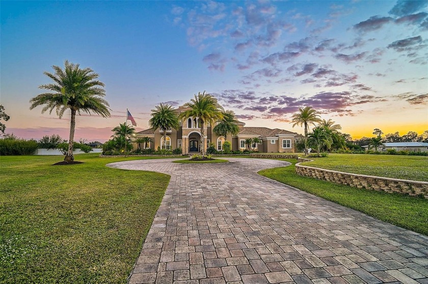 **EXQUISITE, CUSTOM-BUILT (2018) ESTATE SITUATED ON 6.80 ACRES - Beach Home for sale in Sarasota, Florida on Beachhouse.com