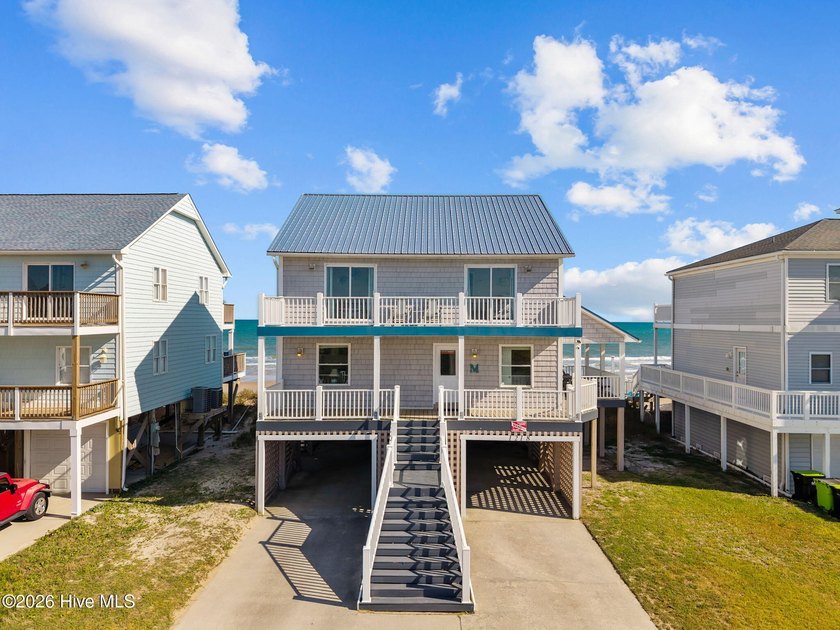 There's beach houses... and then there's the one you don't want - Beach Home for sale in North Topsail Beach, North Carolina on Beachhouse.com