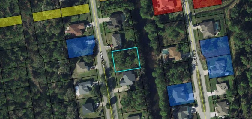 Freshwater Canal lot located in the Matanzas Wood Subdivision of - Beach Lot for sale in Palm Coast, Florida on Beachhouse.com