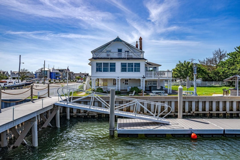 This one-of-a-kind waterfront estate boasts 120' of water - Beach Home for sale in Ocean City, New Jersey on Beachhouse.com