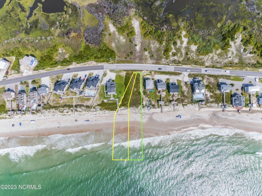 Make your dreams of building an oceanfront home a reality today - Beach Lot for sale in North Topsail Beach, North Carolina on Beachhouse.com