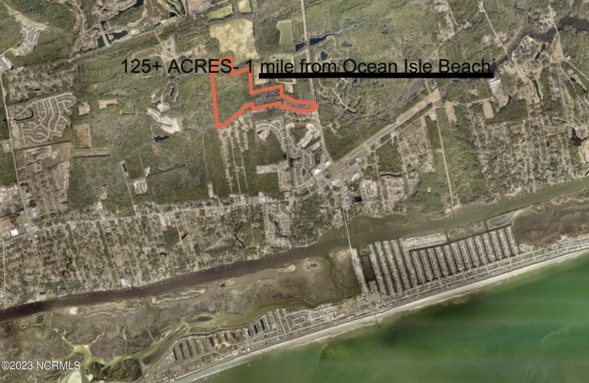 PRIME LOCATION! Over 37 Acres to be combined with adjacent 87 - Beach Acreage for sale in Ocean Isle Beach, North Carolina on Beachhouse.com