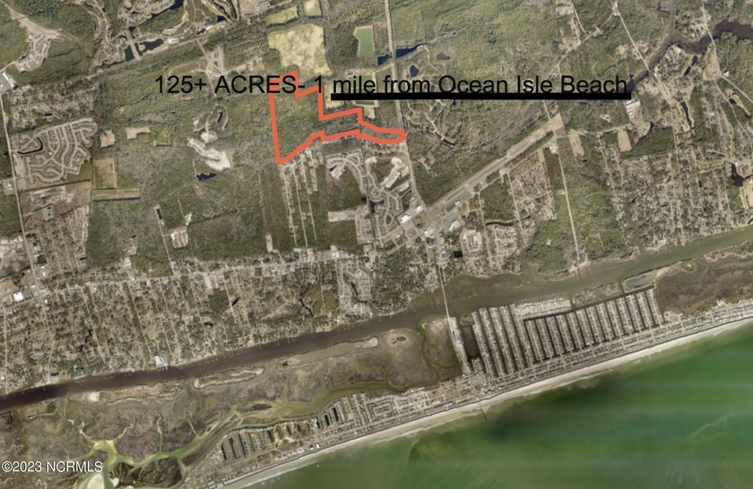 PRIME LOCATION! Over 37 Acres to be combined with adjacent 88 - Beach Acreage for sale in Ocean Isle Beach, North Carolina on Beachhouse.com