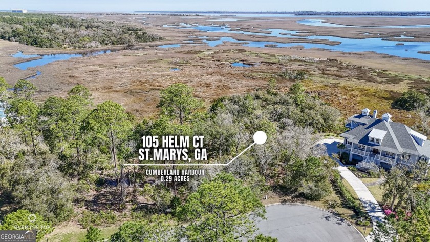Marsh front building site on cul-de-sac in the gated community - Beach Lot for sale in Saint Marys, Georgia on Beachhouse.com
