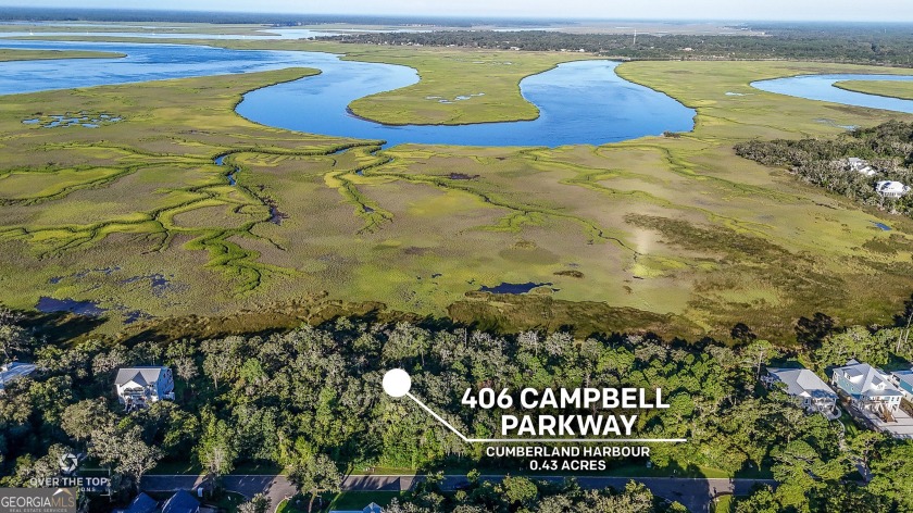 Amazing marsh views from this beautiful marsh-front homesite in - Beach Lot for sale in Saint Marys, Georgia on Beachhouse.com