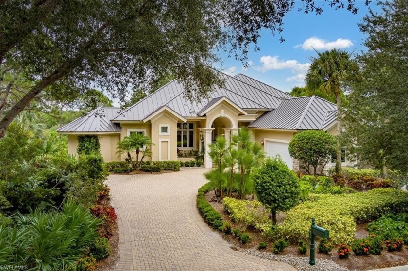 Welcome to this exquisite estate on the 3rd hole of the - Beach Home for sale in Naples, Florida on Beachhouse.com