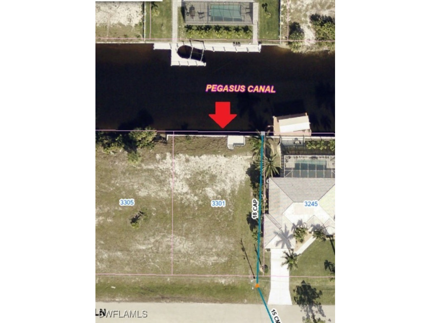 80ft Gulf Access Canal. Seawall and concrete dock already - Beach Lot for sale in Cape Coral, Florida on Beachhouse.com