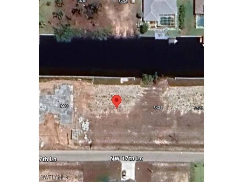 80 Ft Gulf Access Canal. Seawall and concrete dock are installed - Beach Lot for sale in Cape Coral, Florida on Beachhouse.com