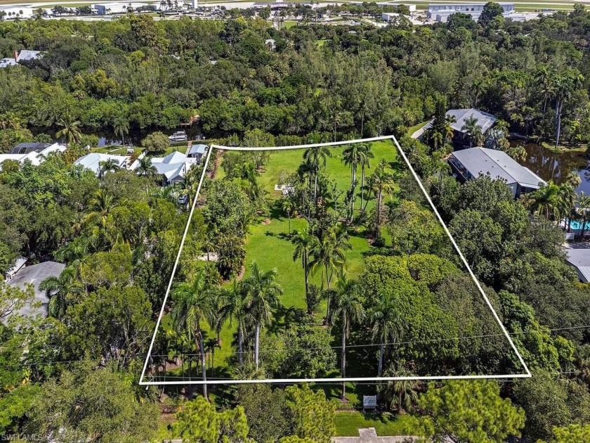 This nearly 2 acre parcel is an Unmatched Opportunity with - Beach Lot for sale in Naples, Florida on Beachhouse.com