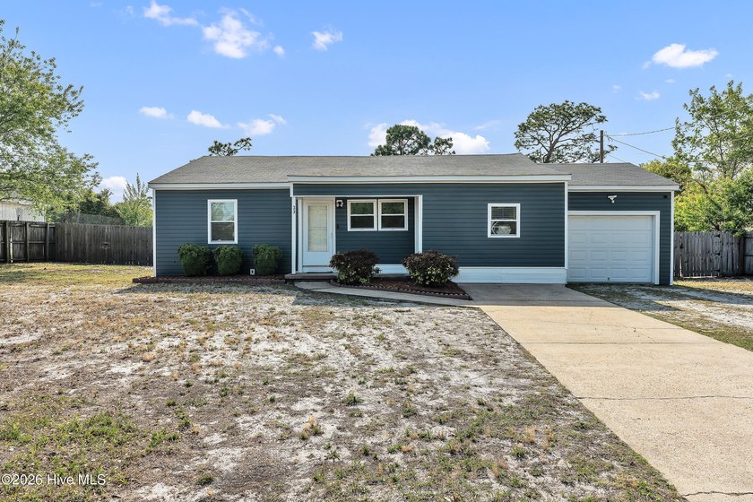Discover this adorable and move-in-ready 3-bedroom, 2-bathroom - Beach Home for sale in Hubert, North Carolina on Beachhouse.com