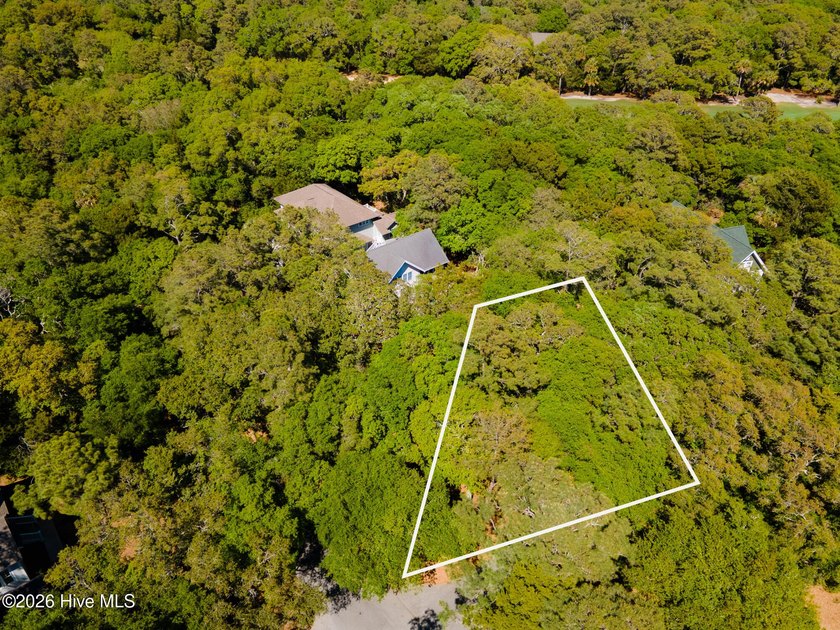Perched along the fairway, this exceptional Bald Head Island lot - Beach Lot for sale in Bald Head Island, North Carolina on Beachhouse.com