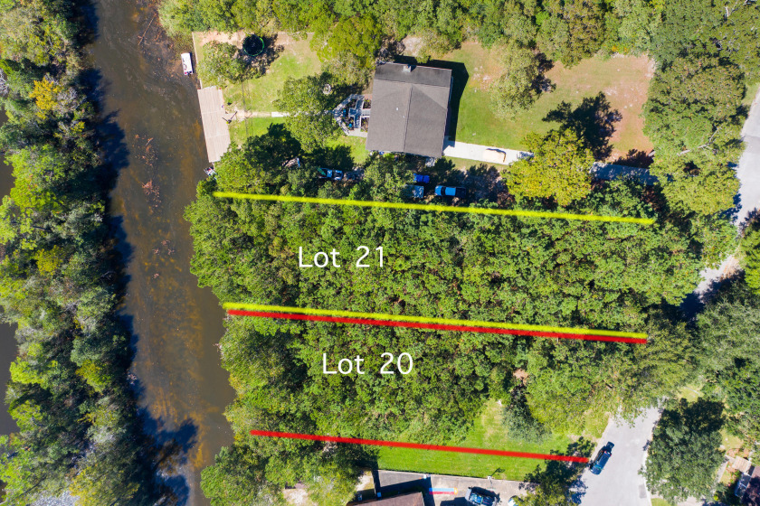 Beautiful waterfront and wooded half acre lot in Fritz Creek - Beach Lot for sale in Gulfport, Mississippi on Beachhouse.com