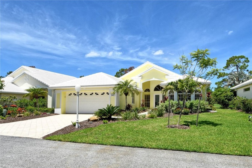 This beautiful MAINTENANCE FREE pool home sits right on the 2nd - Beach Home for sale in Venice, Florida on Beachhouse.com