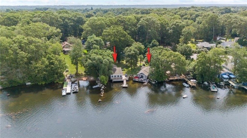 Enjoy stunning year-round views at this unique two cottage - Beach Home for sale in Tiverton, Rhode Island on Beachhouse.com