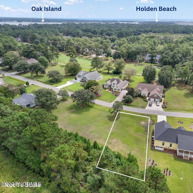 Enjoy your travel down the winding lane through the majestic - Beach Lot for sale in Supply, North Carolina on Beachhouse.com