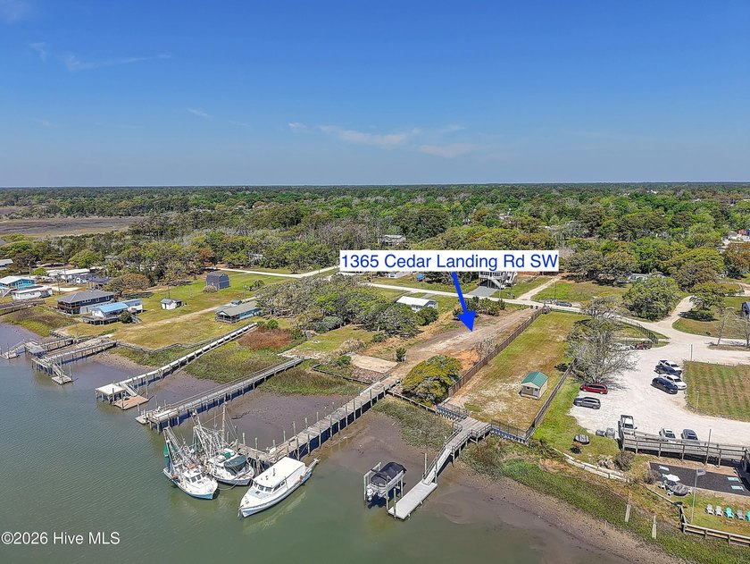 Positioned along the scenic Intracoastal Waterway, this rare 0 - Beach Lot for sale in Supply, North Carolina on Beachhouse.com