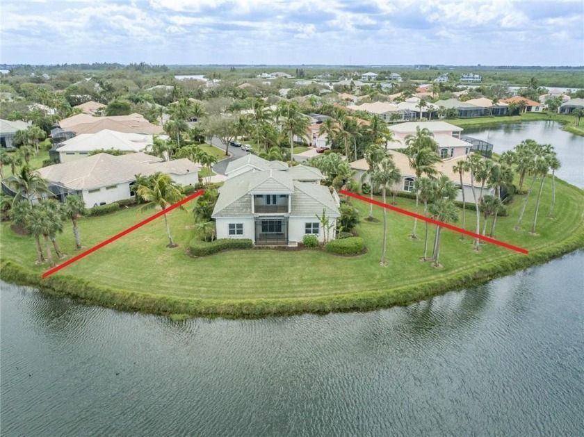 Coveted lakefront home ,with separate cabana living with - Beach Home for sale in Vero Beach, Florida on Beachhouse.com