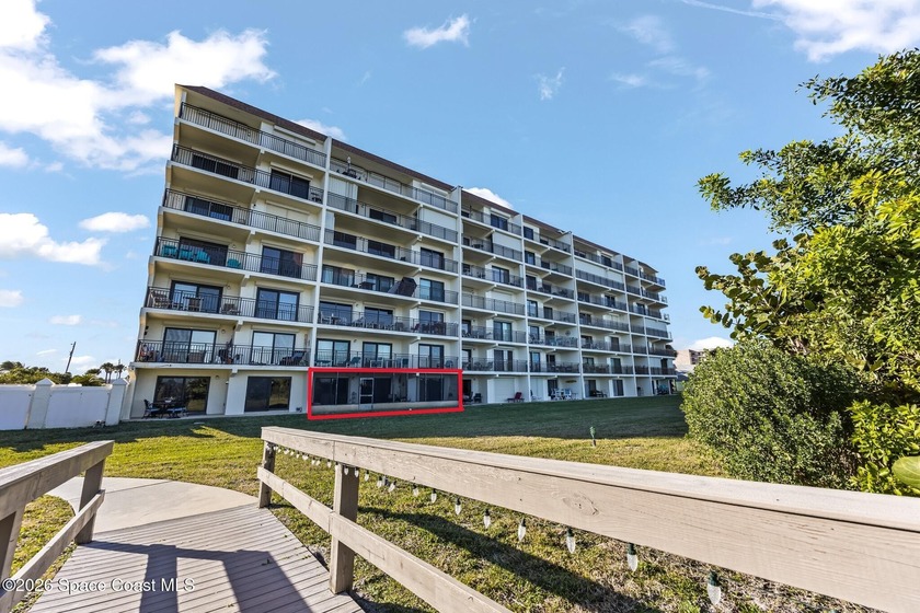 Welcome to this oceanfront, first-floor condo in the heart of - Beach Condo for sale in Cocoa Beach, Florida on Beachhouse.com