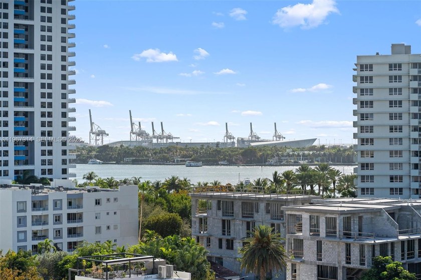 Enjoy amazing city and water views from your Balcony in this 2/2 - Beach Condo for sale in Miami Beach, Florida on Beachhouse.com