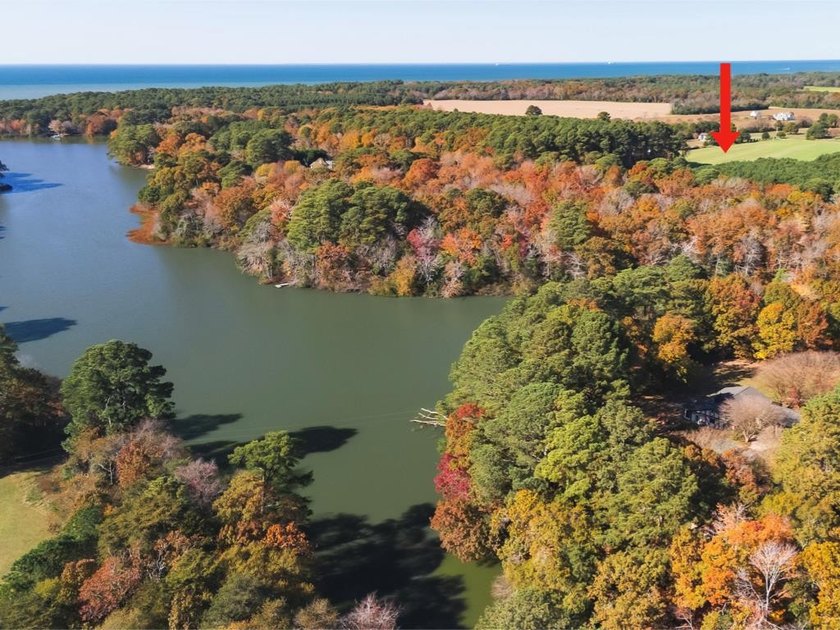 A Rare Find!! 19.41 acres WATERFRONT on Lake Allure w/ Southern - Beach Acreage for sale in Cape Charles, Virginia on Beachhouse.com
