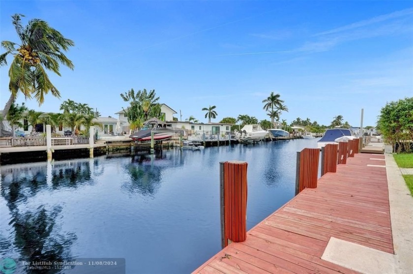 Must See 3/2 Pompano Beach Home with 70ft of Waterfront located - Beach Home for sale in Pompano Beach, Florida on Beachhouse.com