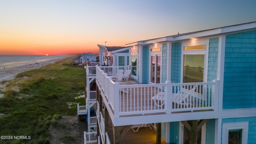 Oceanfront living meets modern luxury finishes in this - Beach Home for sale in Oak Island, North Carolina on Beachhouse.com