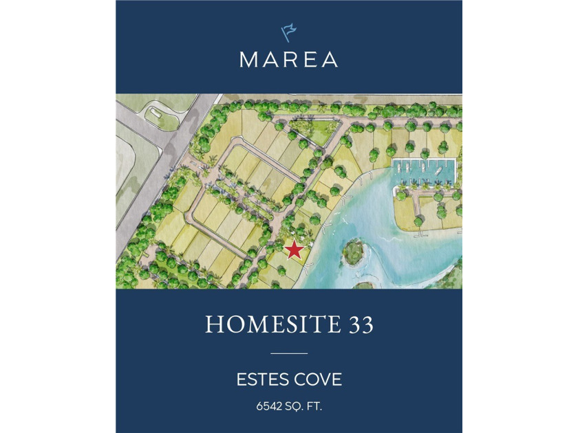 Homesite 33 Estes Cove at Marea Set along the wide waters of - Beach Lot for sale in Rockport, Texas on Beachhouse.com